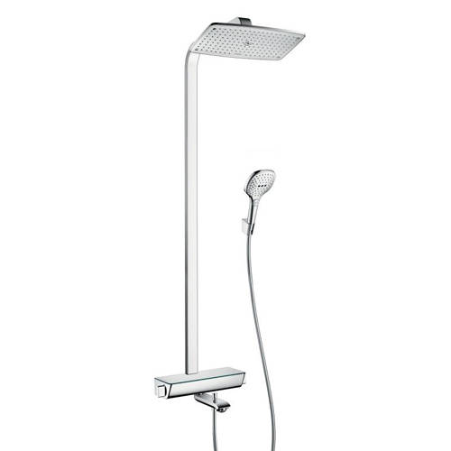 Hansgrohe Raindance Select E 360 1 Jet With Bath Filler Spout (Chrome).