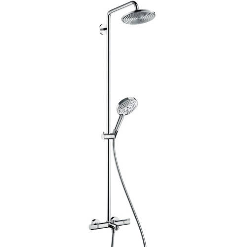 Hansgrohe Raindance Select S 240 2 Jet With Bath Filler Spout (Chrome).