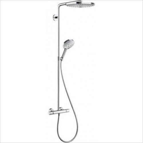 Hansgrohe White Raindance Select S 240 2 Jet Shower Pack ( & Chrome).