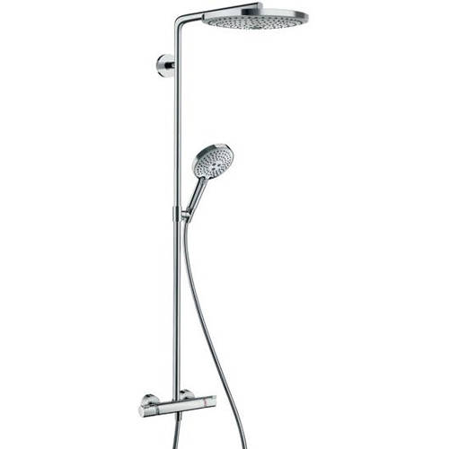 Hansgrohe Raindance Select S 300 2 Jet Showerpipe Pack (Chrome).