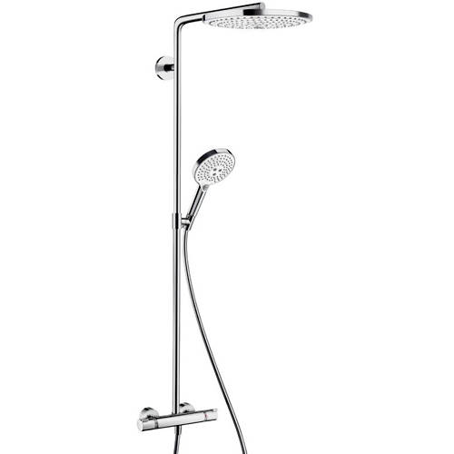 Hansgrohe White Raindance Select S 300 2 Jet Shower Pack ( & Chrome).