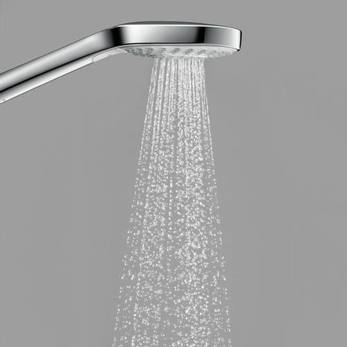 Example image of Hansgrohe Croma Select S Eco Semipipe Shower Pack (White & Chrome).