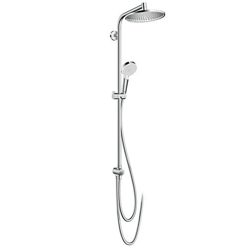 Hansgrohe Crometta S 240 1 Jet Showerpipe Pack Reno With Ecosmart.