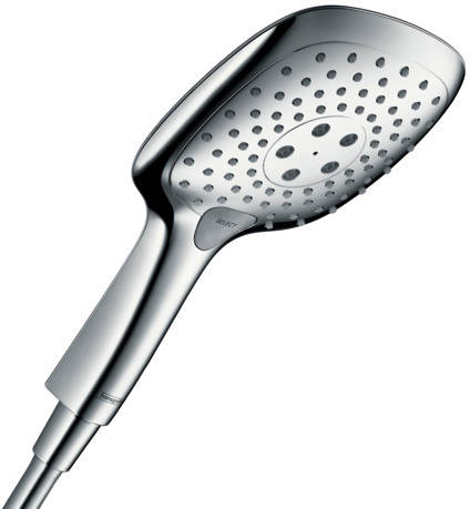 Example image of Hansgrohe Raindance Select E 150 Semipipe Shower Pack (Chrome).