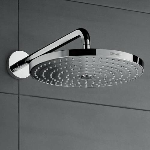 Hansgrohe Raindance S 300 Air 2 Jet Shower Head & Arm (300Mm, Chrome).