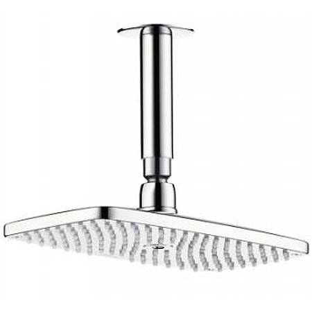Hansgrohe Raindance E 240 1 Jet Shower Head & Ceiling Arm (250X150mm).