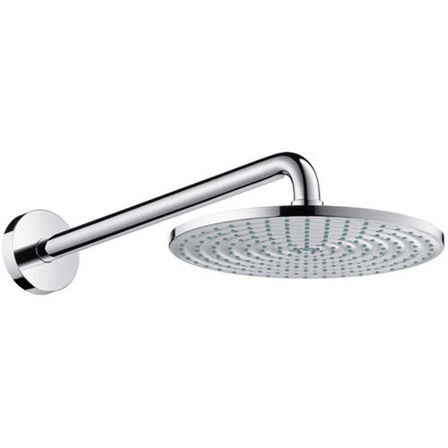 Hansgrohe Raindance S 240 1 Jet Shower Head & Arm (240Mm, Ecosmart).