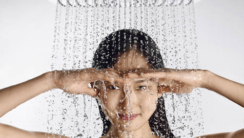 Example image of Hansgrohe Raindance S 180 Eco Shower Head & Arm (180mm, Chrome).