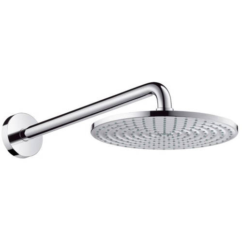 Hansgrohe Raindance S 240 Air 1 Jet Shower Head & Arm (240Mm, Chrome).