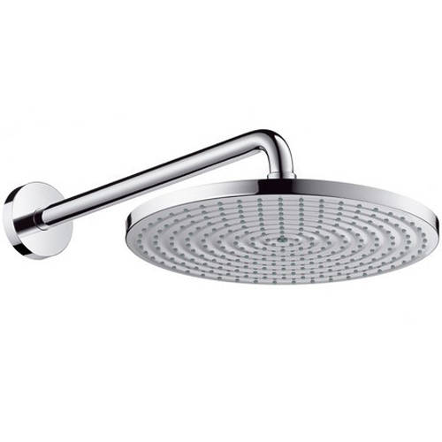 Hansgrohe Raindance S 300 Air 1 Jet Shower Head & Arm (300Mm, Chrome).