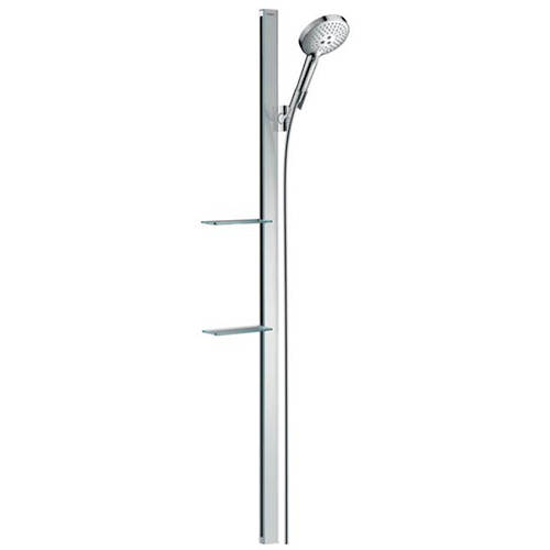 Hansgrohe Raindance Select S 120 3 Jet Shower & Unica' E Slide Rail (1500Mm)