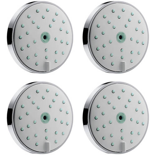 Larger image of Hansgrohe 4 x Body Jets - Air 100 Body Shower (Chrome & Grey).