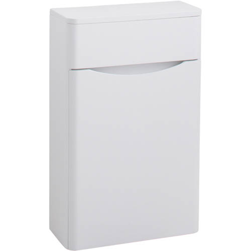 Larger image of Italia Furniture WC Unit 500mm (White Ash).