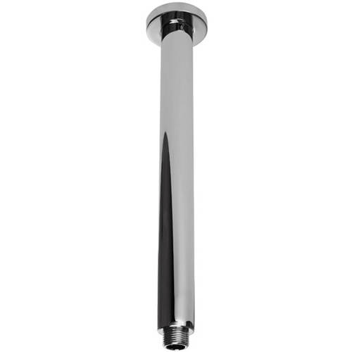 Larger image of Hydra Showers 250mm Shower Arm. Ceiling Mounting. (Chrome).