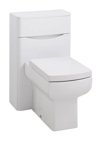 Example image of Italia Furniture Bali Bathroom Furniture Pack 06 (Gloss White).