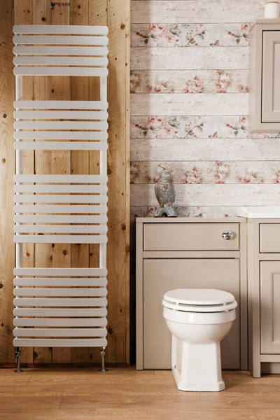 Example image of Oxford Orchid Towel Radiator 1700x500mm (White).