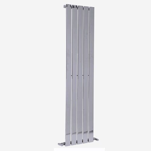 Example image of Oxford Motif Vertical Flat Panel Radiator 1800x376mm (Chrome).