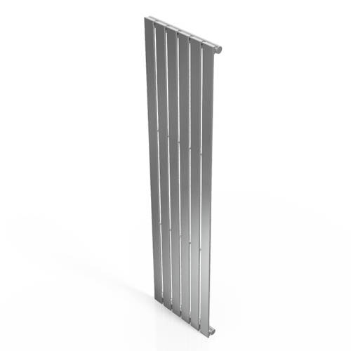 Example image of Oxford Motif Vertical Flat Panel Radiator 1800x452mm (Chrome).