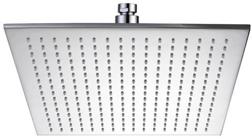 Larger image of Hydra Showers Extra Large Square Shower Head (400x400mm).