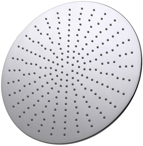 Example image of Hydra Showers Extra Large Round Shower Head & Arm (400mm).