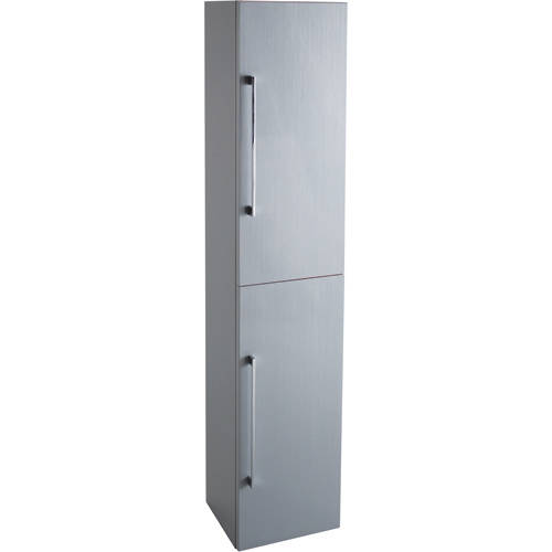 Larger image of Italia Furniture Wall Mounted Bathroom Storage Unit (Grey).