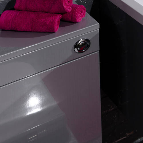 Example image of Italia Furniture WC Unit 500mm (Grey).