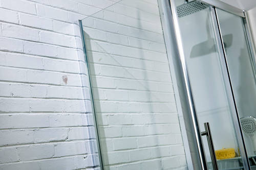 Example image of Oxford 1400x900mm Shower Enclosure With Sliding Door (8mm Glass).