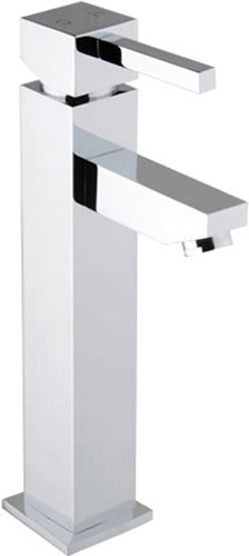 Larger image of Hydra Shaw High Rise Basin Mixer Tap (Chrome).