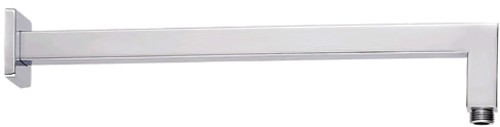 Larger image of Hydra Showers 400mm Wall Mounting Shower Arm (Chrome).