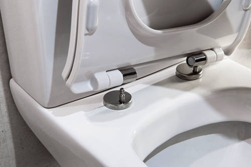 Example image of Oxford Spek Slimline Heavy Duty Soft Close Toilet Seat (White).
