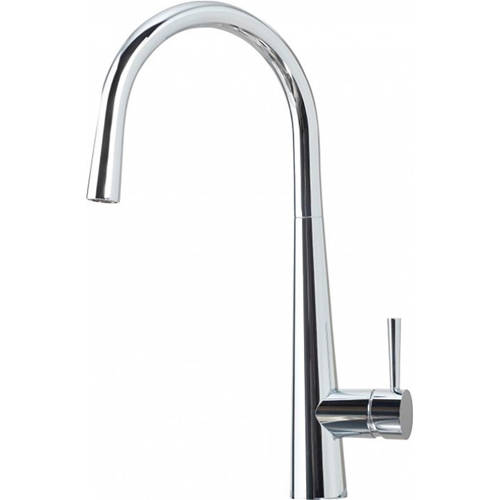 Larger image of Hydra Sulzburg Kitchen Tap With Swivel Spout (Chrome).