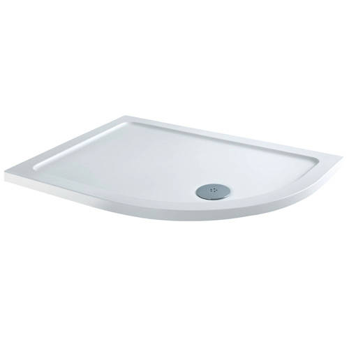 Example image of Oxford 1200x900mm Offset Quadrant Shower Enclosure & Tray (8mm, RH).