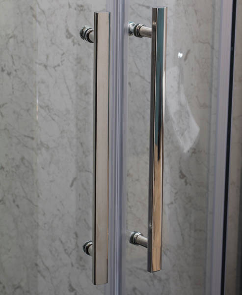 Example image of Oxford 900x760mm Offset Quadrant Shower Enclosure & Tray (8mm, RH).