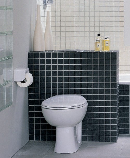 Example image of Ideal Standard Studio Back To Wall Toilet Pan And Seat.
