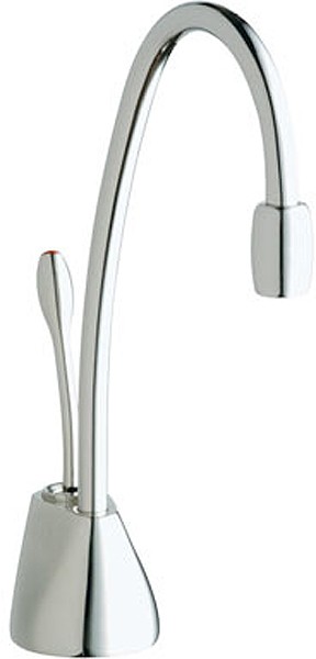 Larger image of InSinkErator Hot Water Steaming Hot Filtered Kitchen Tap (Satin Nickel).