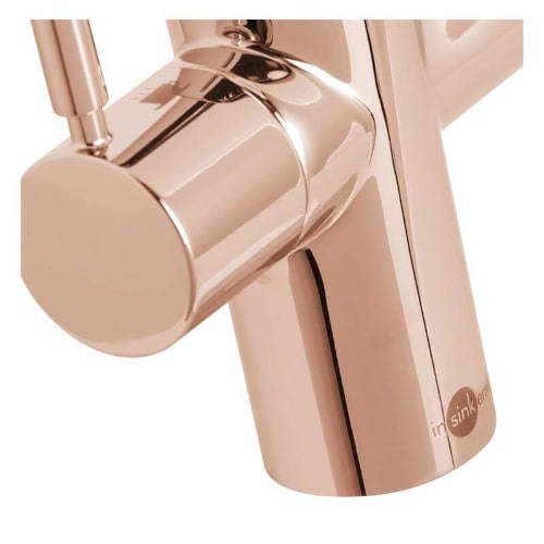 Example image of InSinkErator Hot Water 3N1 J Shape Steaming Hot Kitchen Tap (Rose Gold).