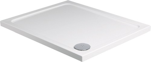 Larger image of JT40 Fusion Slimline Rectangular Shower Tray. 1000x800x40mm.