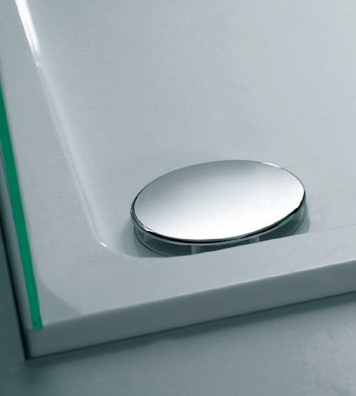 Example image of JT40 Fusion Slimline Rectangular Shower Tray. 1100x800x40mm.