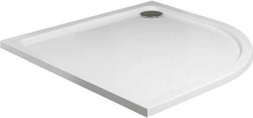 Larger image of JT40 Fusion Slimline Quadrant Shower Tray. 900x900x40mm.