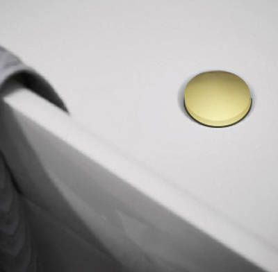 Example image of JTP Vos Click Clack Basin Waste (Slotted, Brushed Brass)