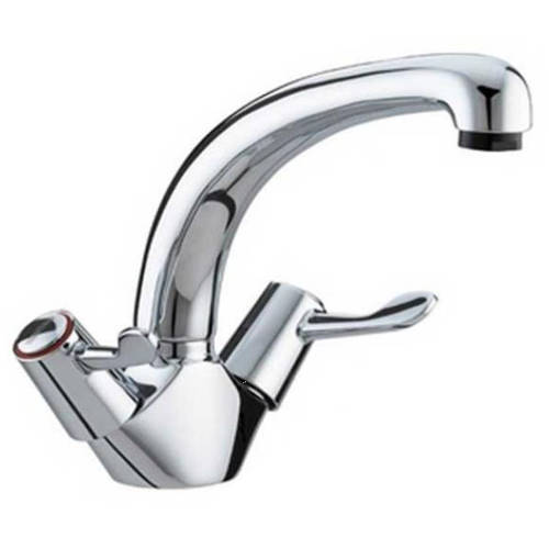Larger image of JTP Kitchen Astra Sink Mixer Kitchen Tap With Lever Handles (Chrome).