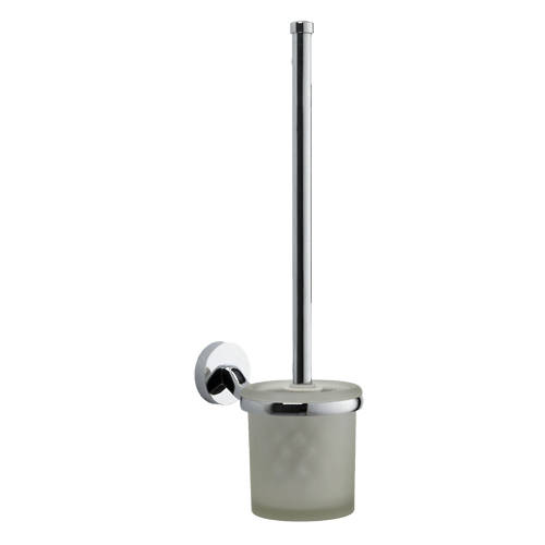 Kartell Plan Toilet Brush & Holder (Chrome).