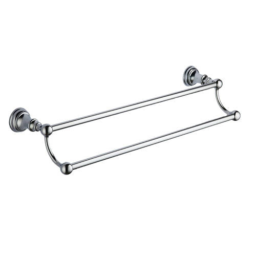 Kartell Astley Double Towel Rail (Chrome).
