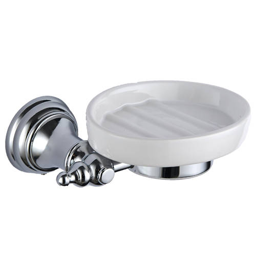 Kartell Astley Soap Dish & Holder (Chrome).