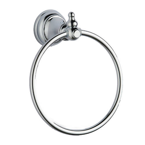 Kartell Astley Towel Ring (Chrome).