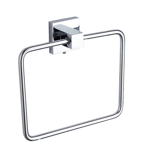 Kartell Pure Towel Ring (Chrome).