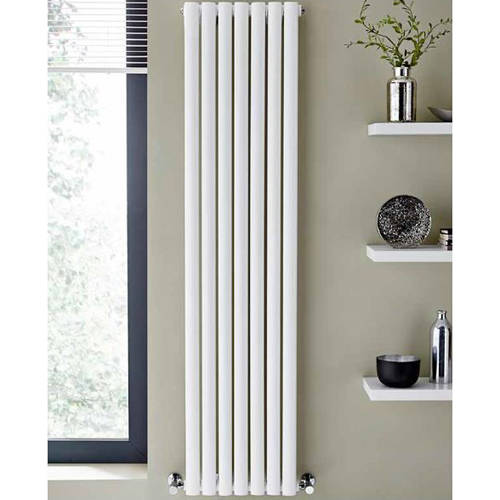 Kartell White K-Rad Aspen Radiator 420W X 1600H Mm (Single, ).