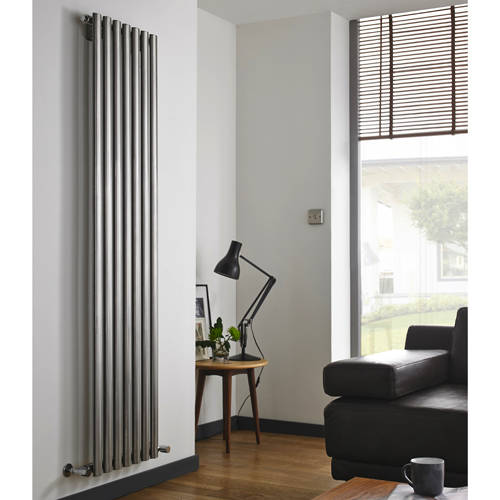 Kartell K-Rad Aspen Radiator 310W X 1800H Mm (Single, Stainless Steel).