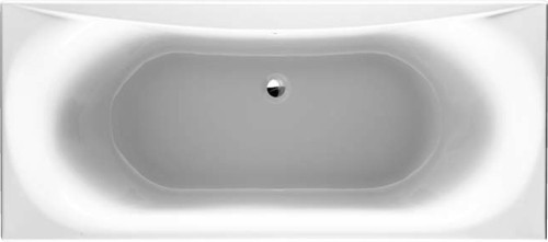 Larger image of Hydra Jubilee Double Ended Acrylic Bath With Legs. 1700x700mm.