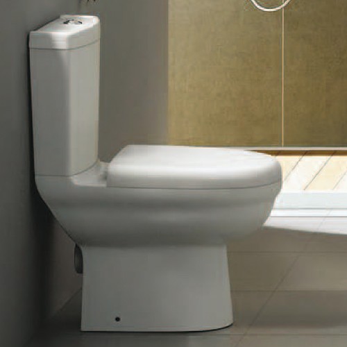Larger image of Hydra Freedom Toilet With Push Flush Cistern & Deluxe Soft Close Seat.